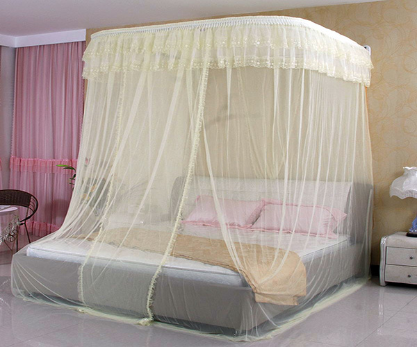 How to install retractable mosquito nets