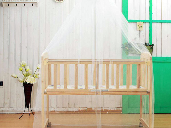 How to install a crib mosquito net