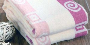 How to make a hard towel soft