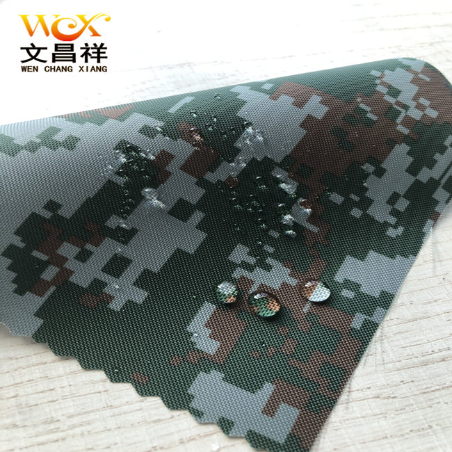 Camouflage Oxford cloth